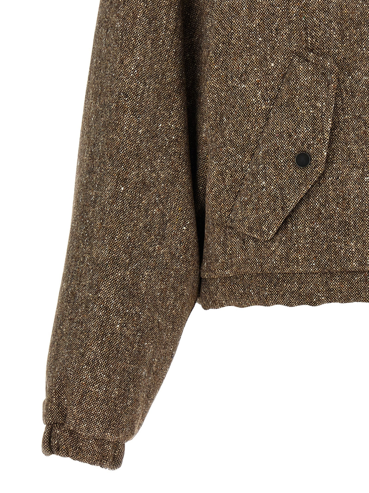 Brunello Cucinelli - Donegal tweed down jacket