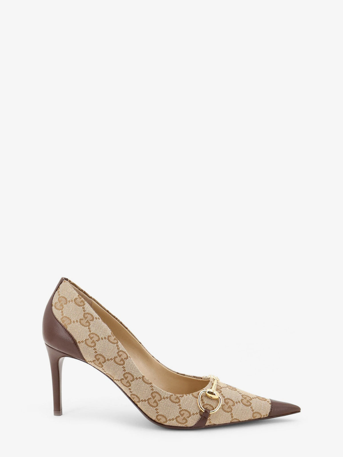 Gucci - Donna GG fabric pumps SANDBROWN 39
