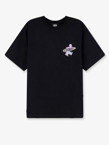 STUSSY - Dot Surf Cotton T-Shirt