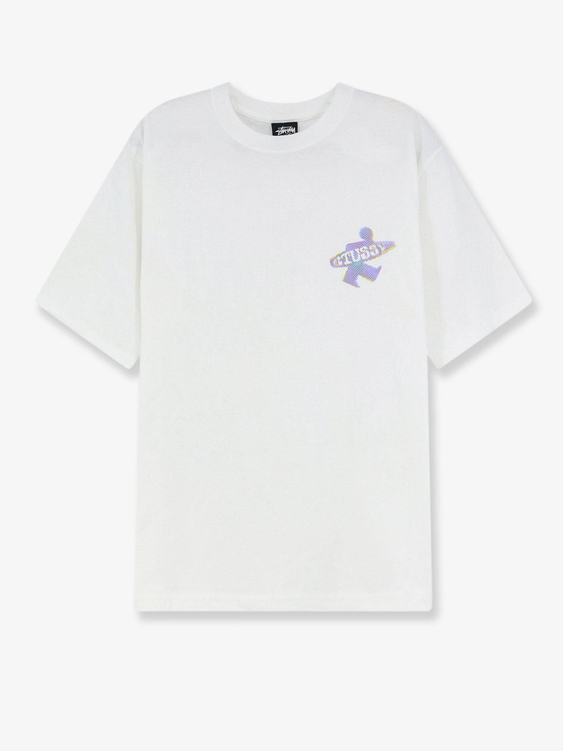 STUSSY - Dot Surf Cotton T-Shirt dot-surf-cotton-t-shirt_b3fb1d1b-4b66-4f40-9942-8a7fdd1d8a7f