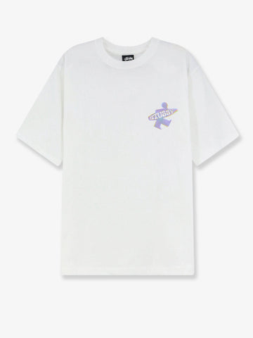 STUSSY - Dot Surf Cotton T-Shirt