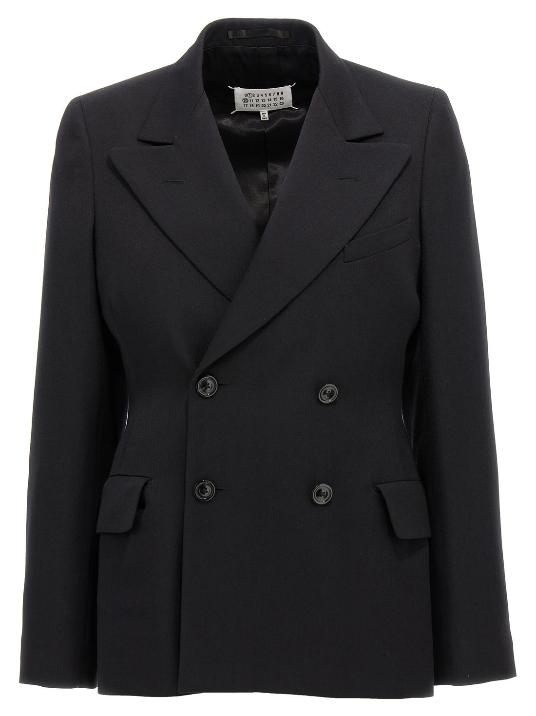 Maison Margiela - Double-breasted blazer Black 44 IT