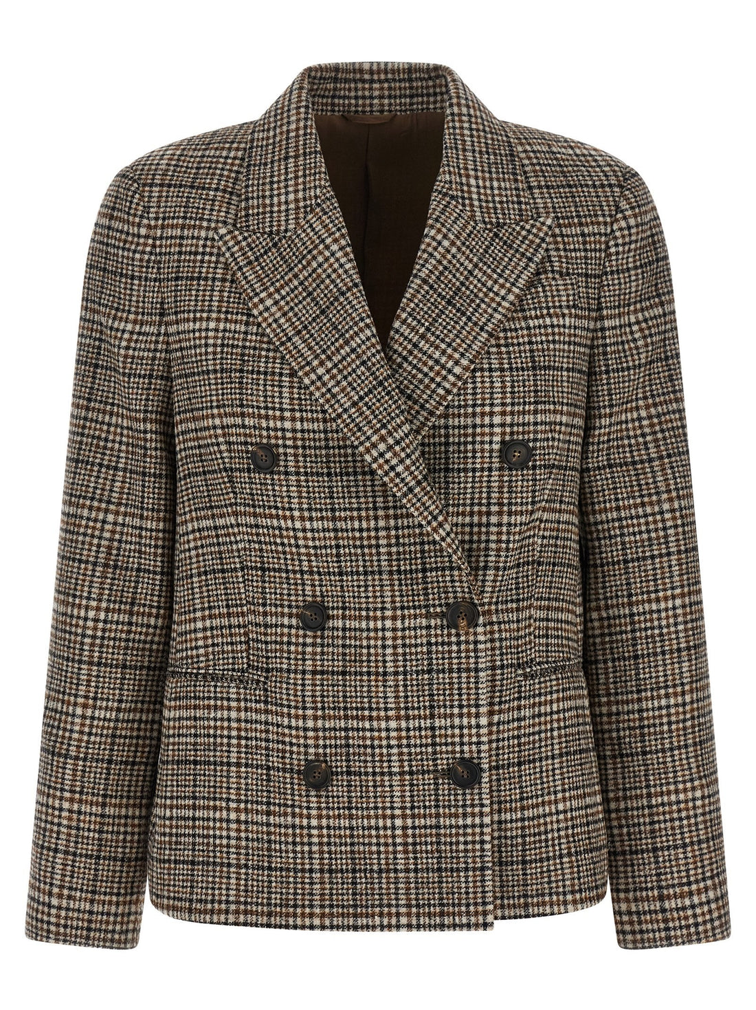 Brunello Cucinelli - Double-breasted blazer beige