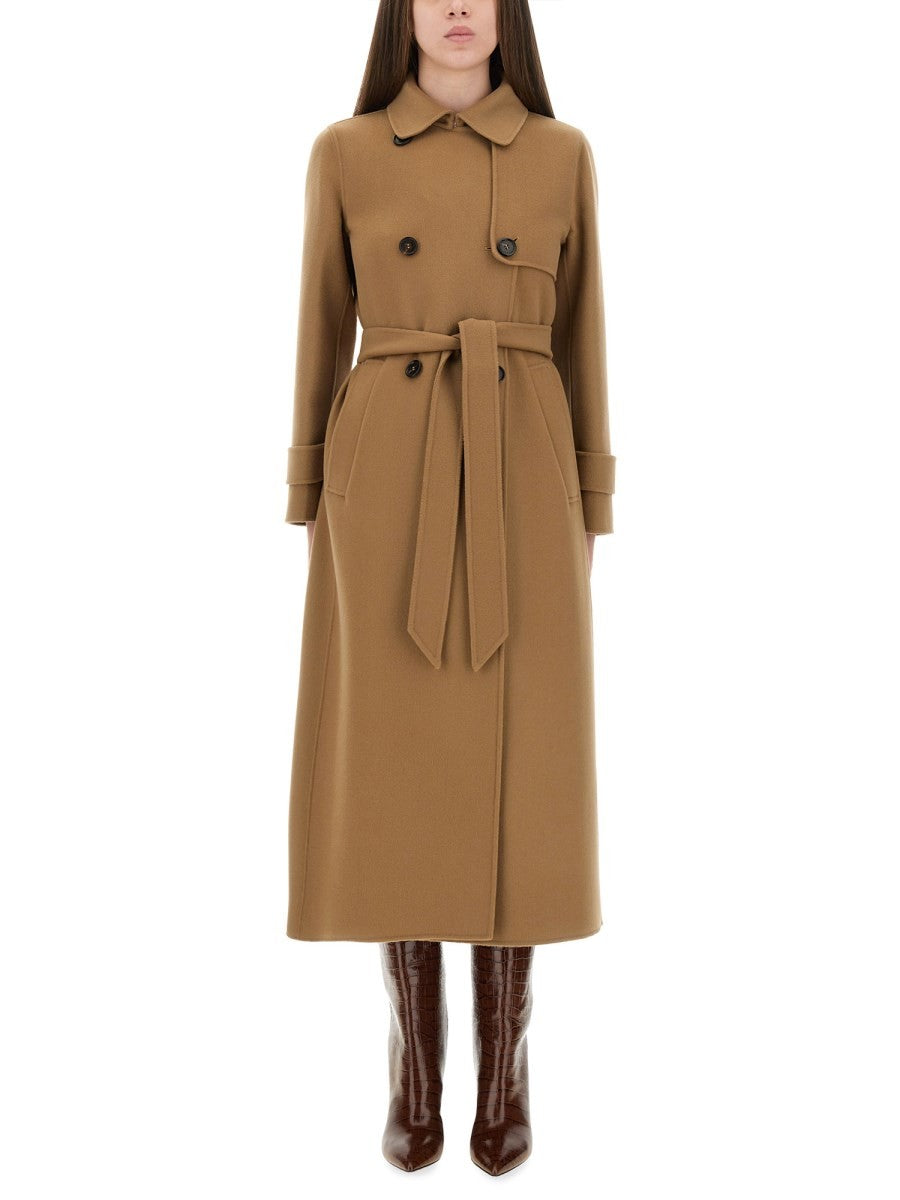 S MAX MARA S MAX MARA - DOUBLE-BREASTED COAT "SEM"