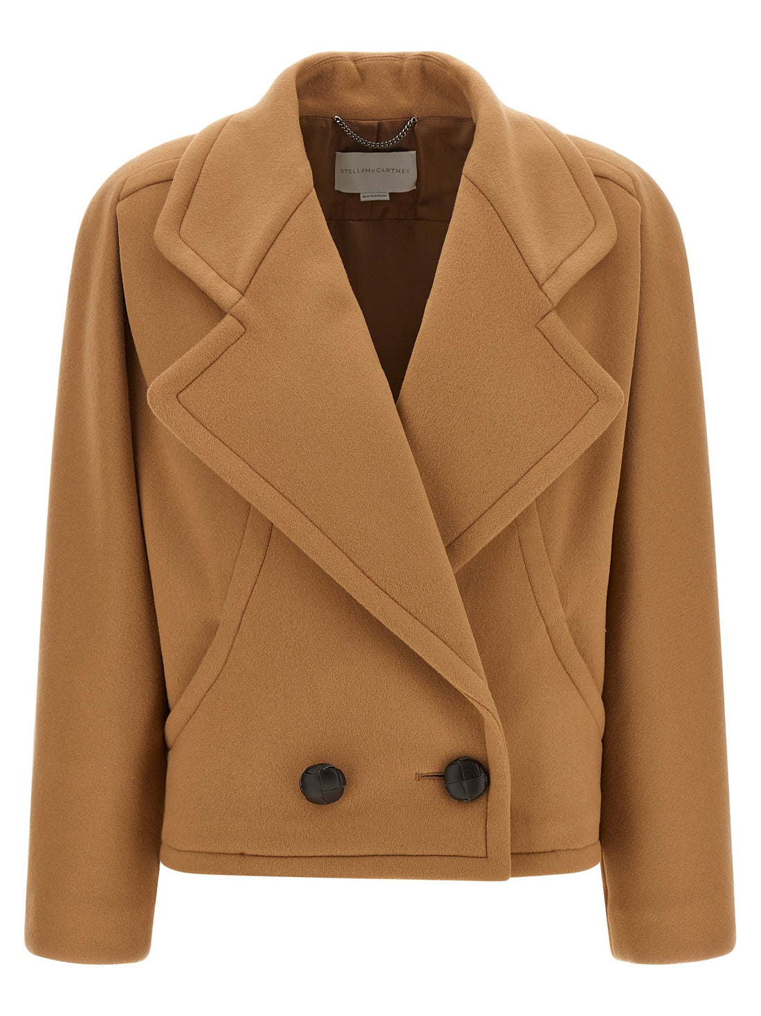 stella mccartney - Double-breasted coat beige 38 IT