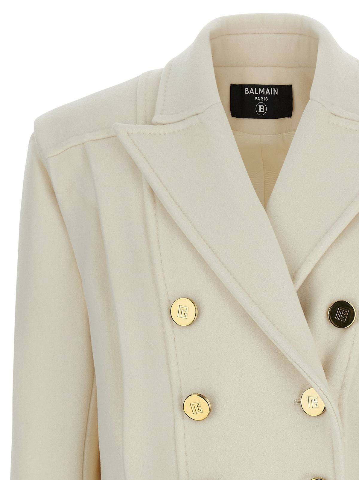 Balmain - Double-breasted coat