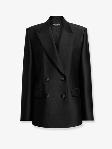 Dolce & Gabbana Double-breasted faille blazer