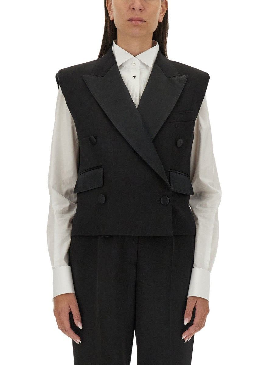 Dolce & Gabbana - DOUBLE-BREASTED SLEEVELESS JACKET double-breasted-sleeveless-jacket_22315de5-5002-4a76-96d3-2bdb9e1dd1bb
