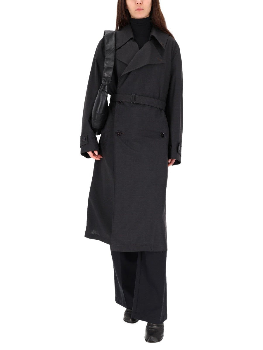 DOUBLE-BREASTED TRENCH COAT