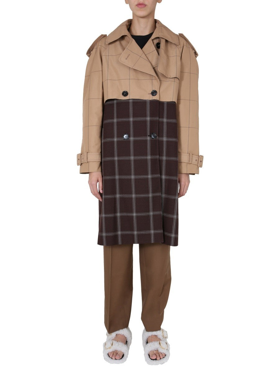 Marni - DOUBLE-BREASTED TRENCH double-breasted-trench_daa22fec-1cd8-46db-9340-153fa8cf3d12
