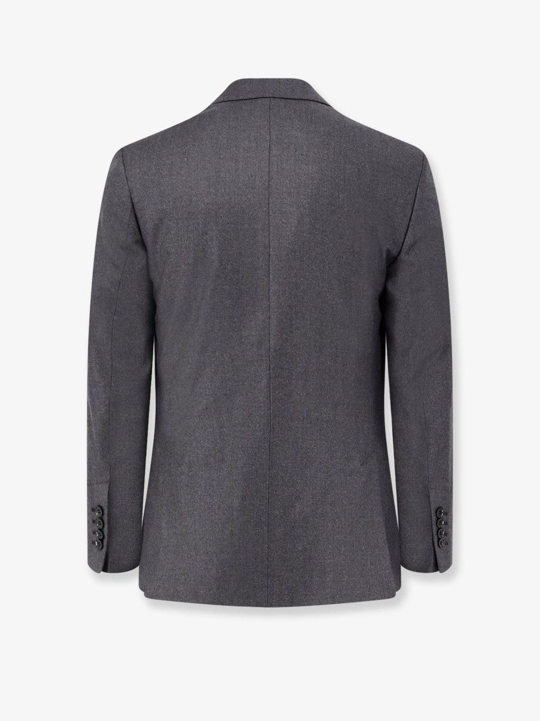 Double-breasted virgin wool blazer