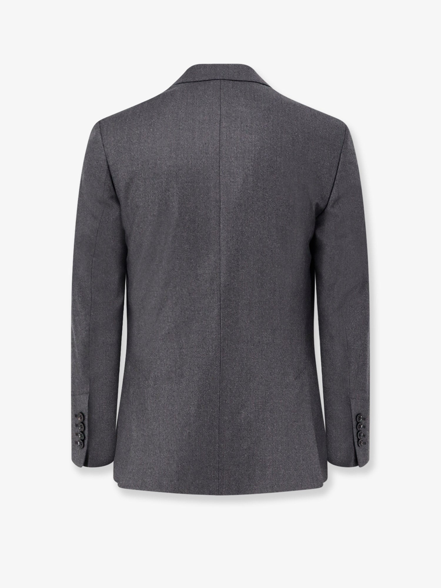 Double-breasted virgin wool blazer