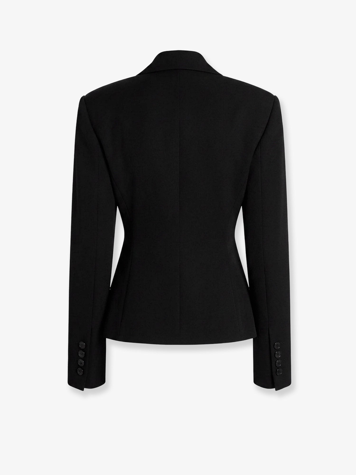 Dolce & Gabbana - Double-breasted virgin wool gabardine blazer