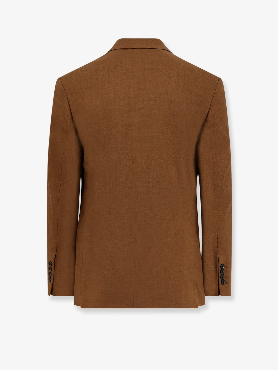 Double-breasted wool blazer
