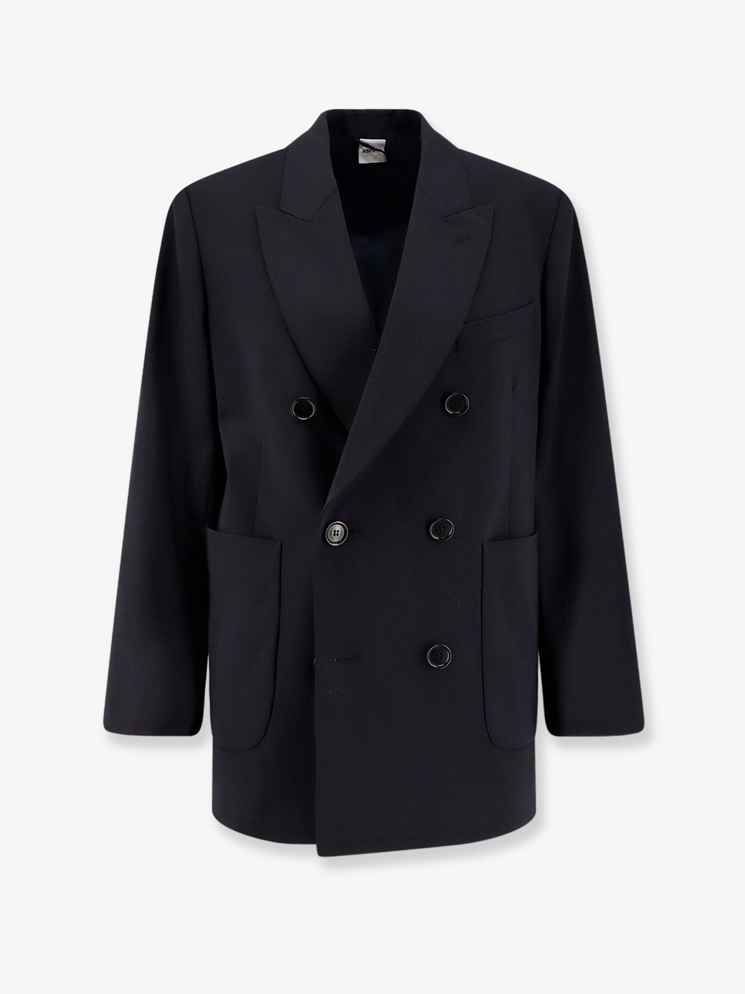 Double-breasted wool blend blazer double-breasted-wool-blend-blazer_507a6c44-25bd-4d50-b712-730170315295