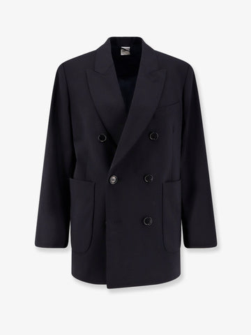 Double-breasted wool blend blazer double-breasted-wool-blend-blazer_507a6c44-25bd-4d50-b712-730170315295