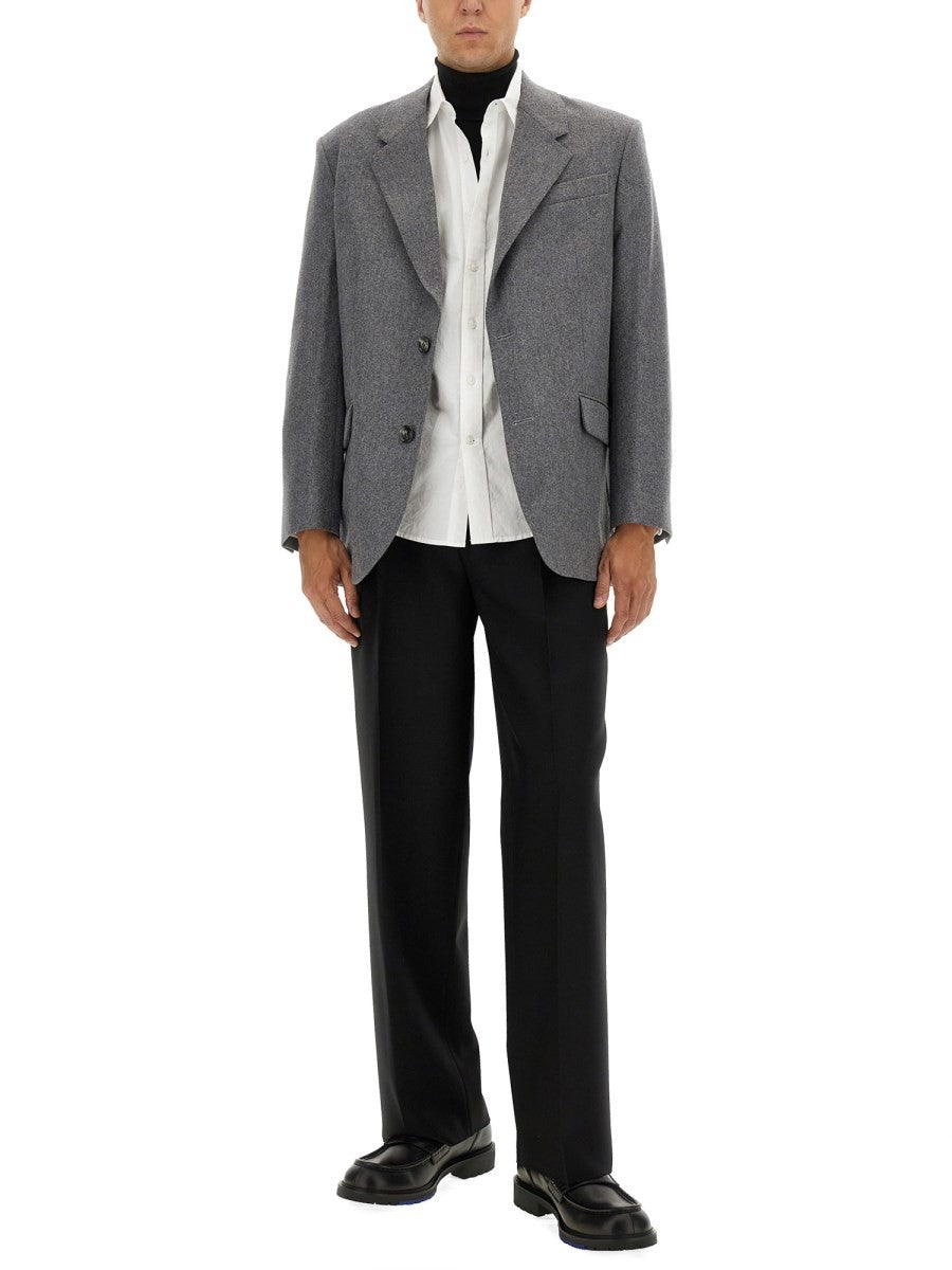 DOUBLE-BREASTED WOOL JACKET