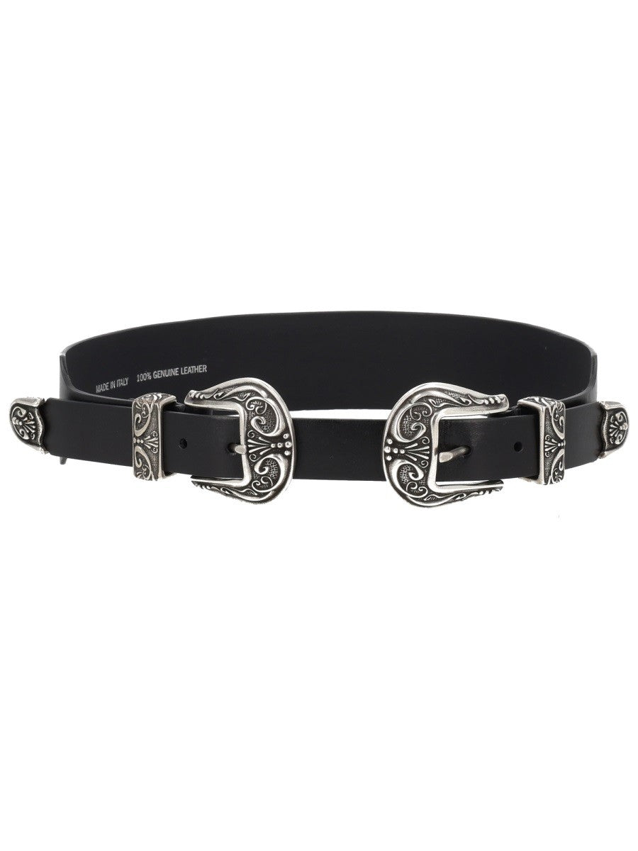 DOUBLE BUCKLE BELT