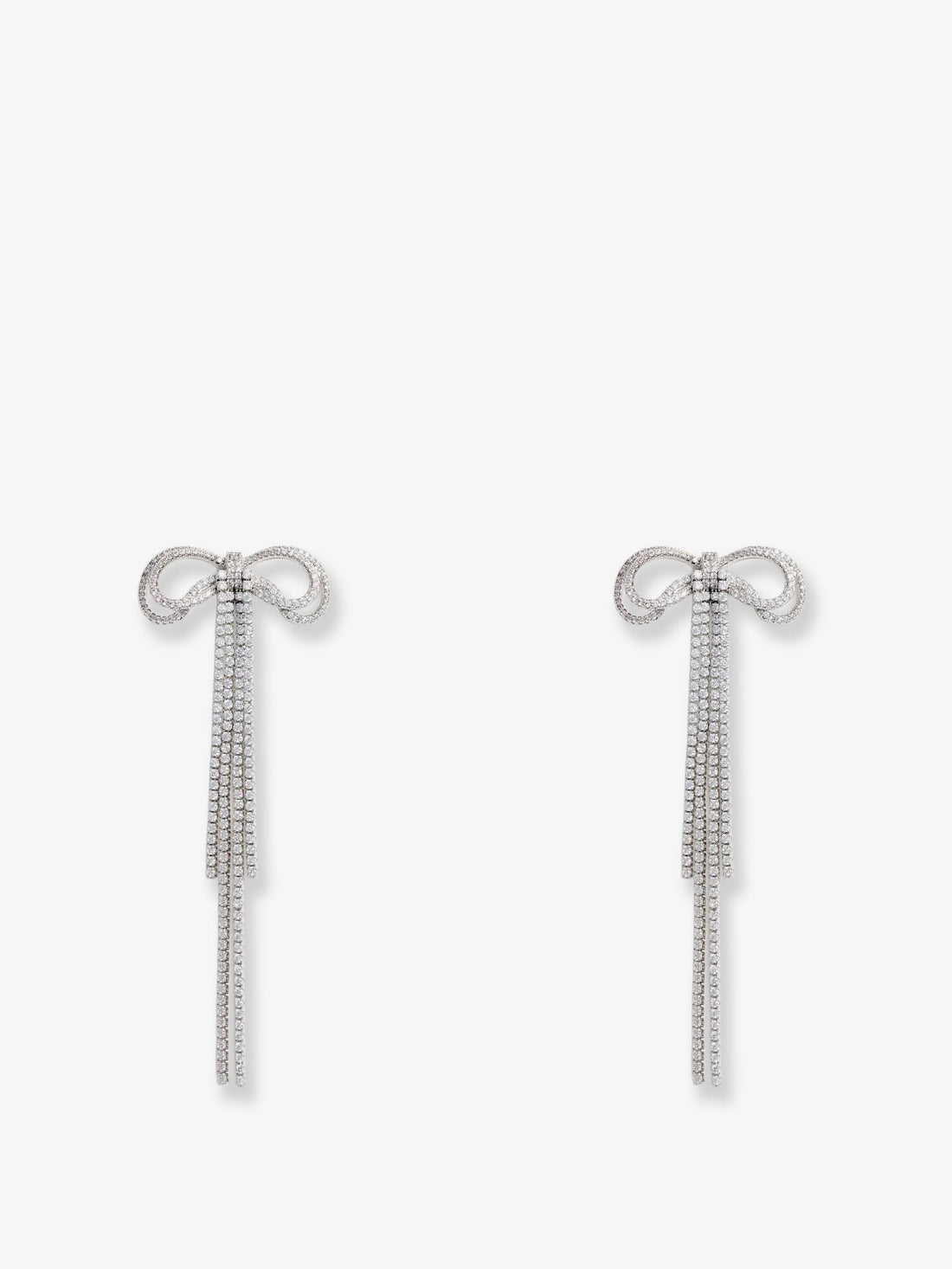 SELF PORTRAIT - Double Crystal Bow Earrings double-crystal-bow-earrings