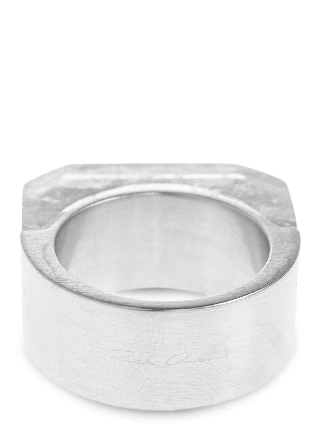 RICK OWENS - 'Double Crystal Hollywood' ring