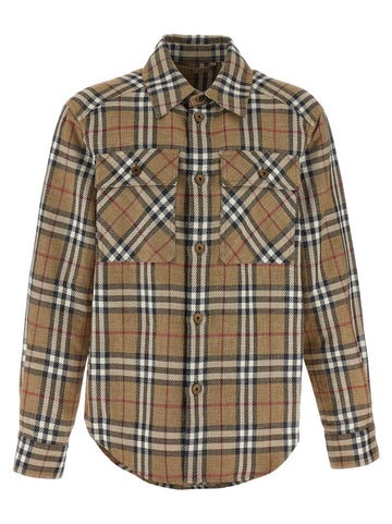Burberry - Double face shirt Brown L