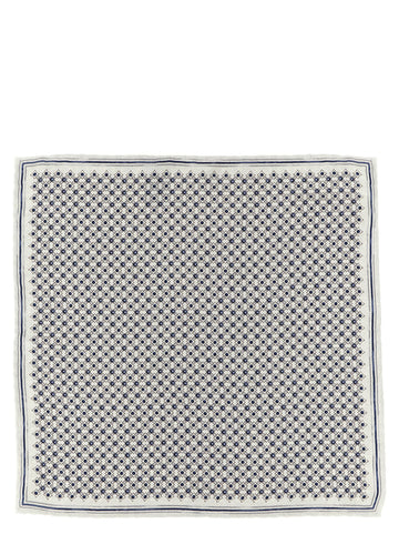 Brunello Cucinelli - Double face silk pocket clutch bag