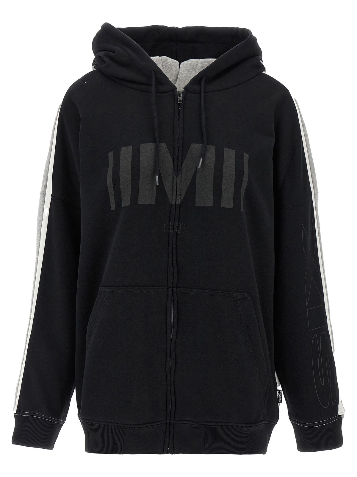 MM6 MAISON MARGIELA - 'Double Front' hoodie MULTICOLOR