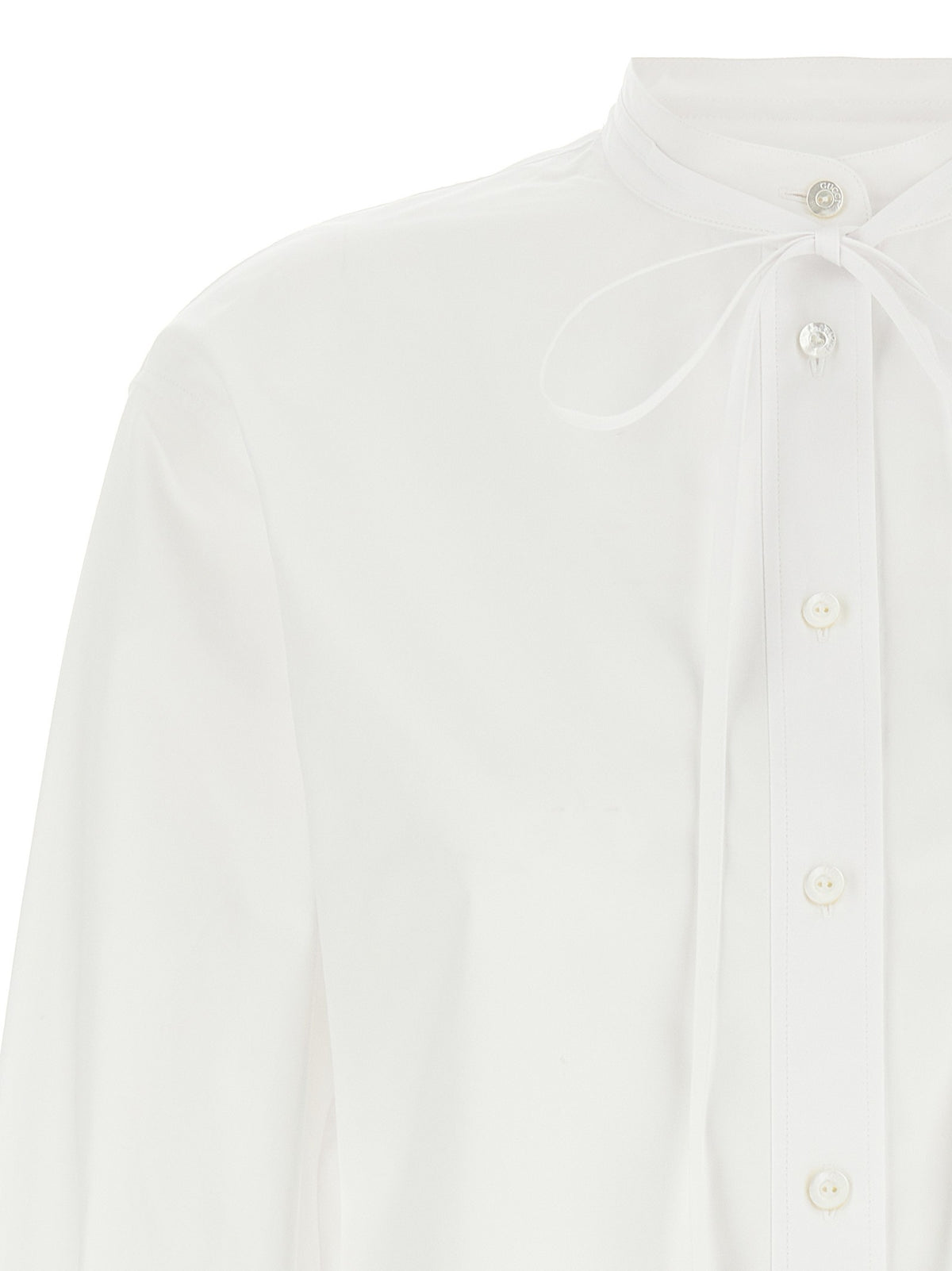 Gucci - Double G embroidery shirt