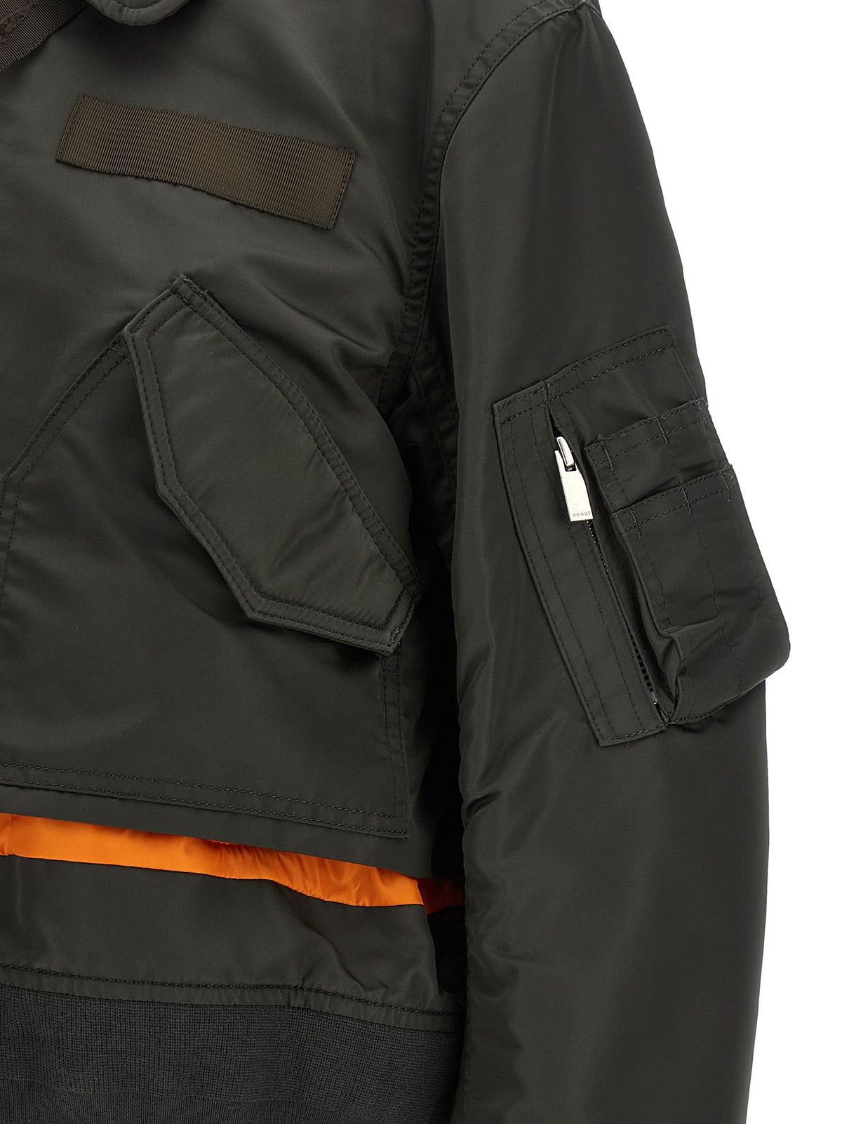 SACAI - Cropped nylon jacket double-layer-blouson_2bac6238-26f5-4e29-b9da-39c3c48b0470