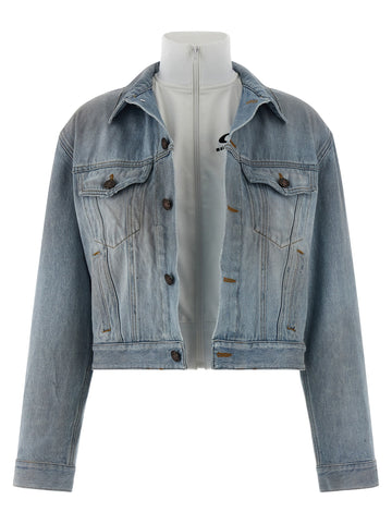 Balenciaga - Double layer jacket Light Blue S