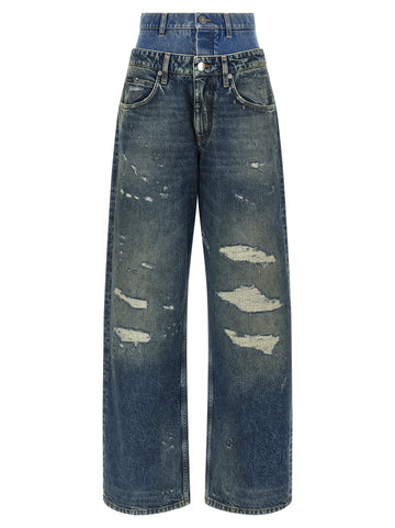 Dolce & Gabbana - Double layer jeans