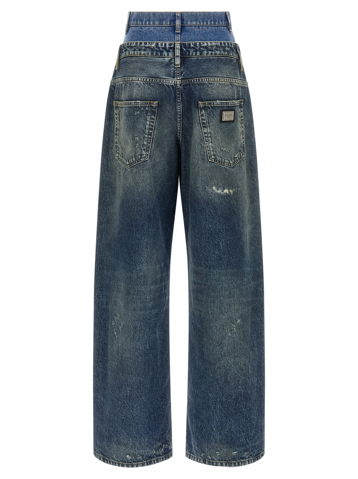 Dolce & Gabbana - Double layer jeans