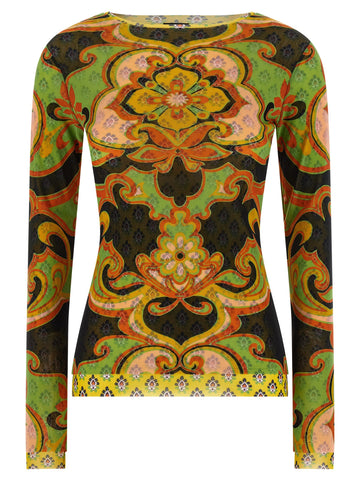 Etro - Double-layer mesh
