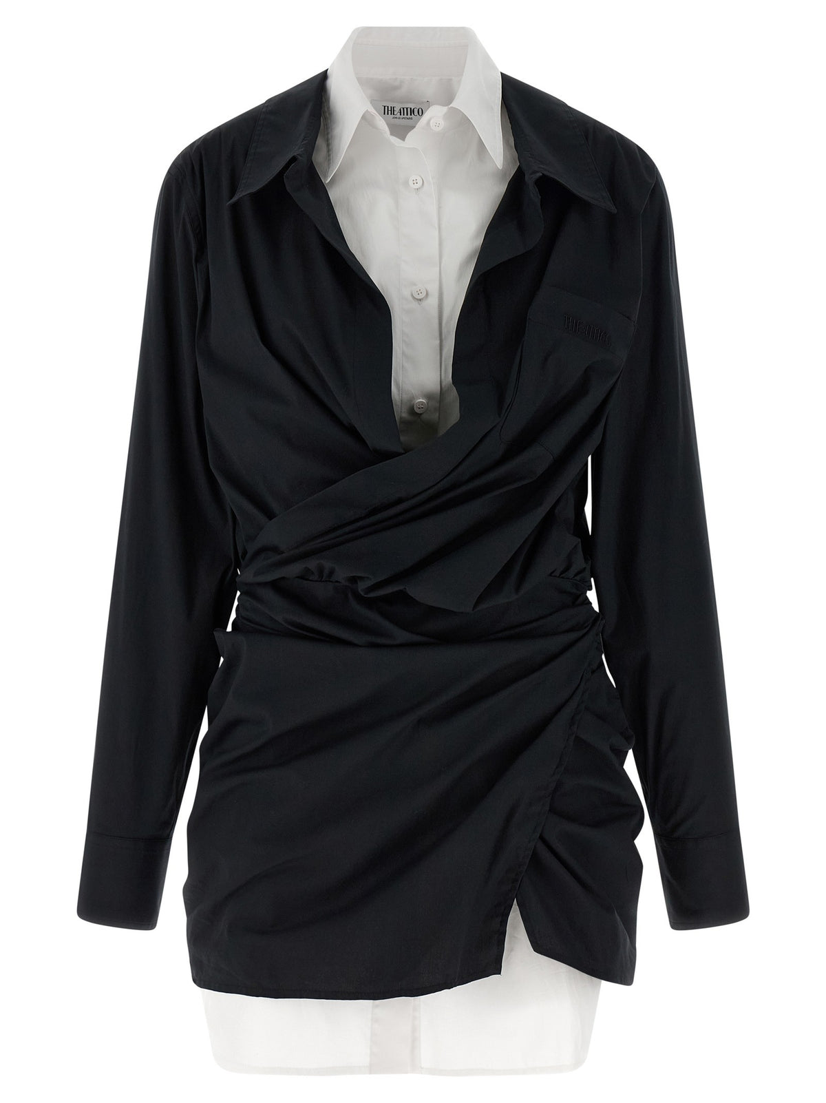 The Attico - Double layer shirt dress
