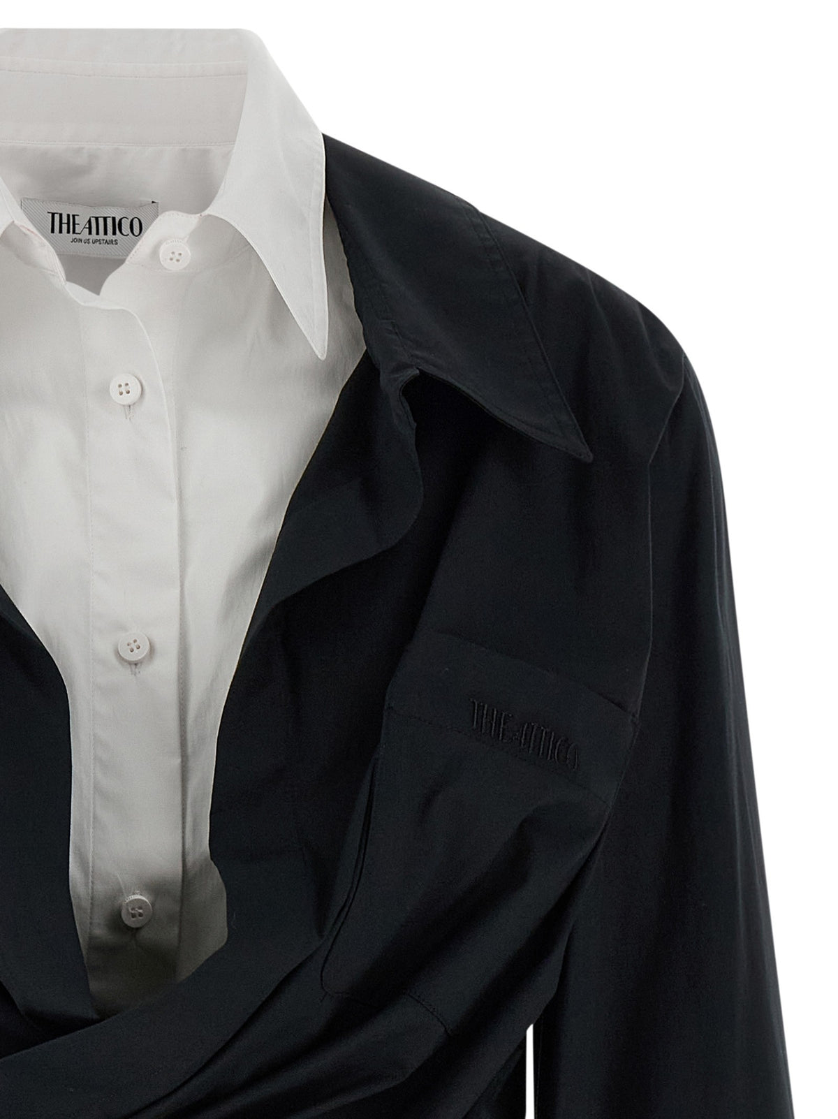 The Attico - Double layer shirt dress