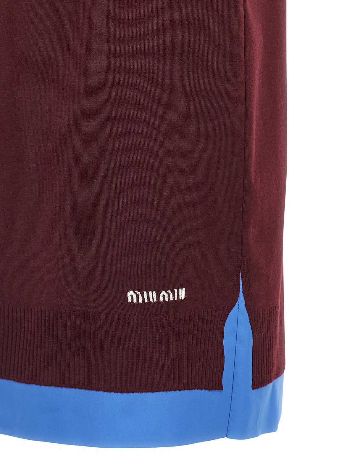 Miu Miu - Double layer skirt