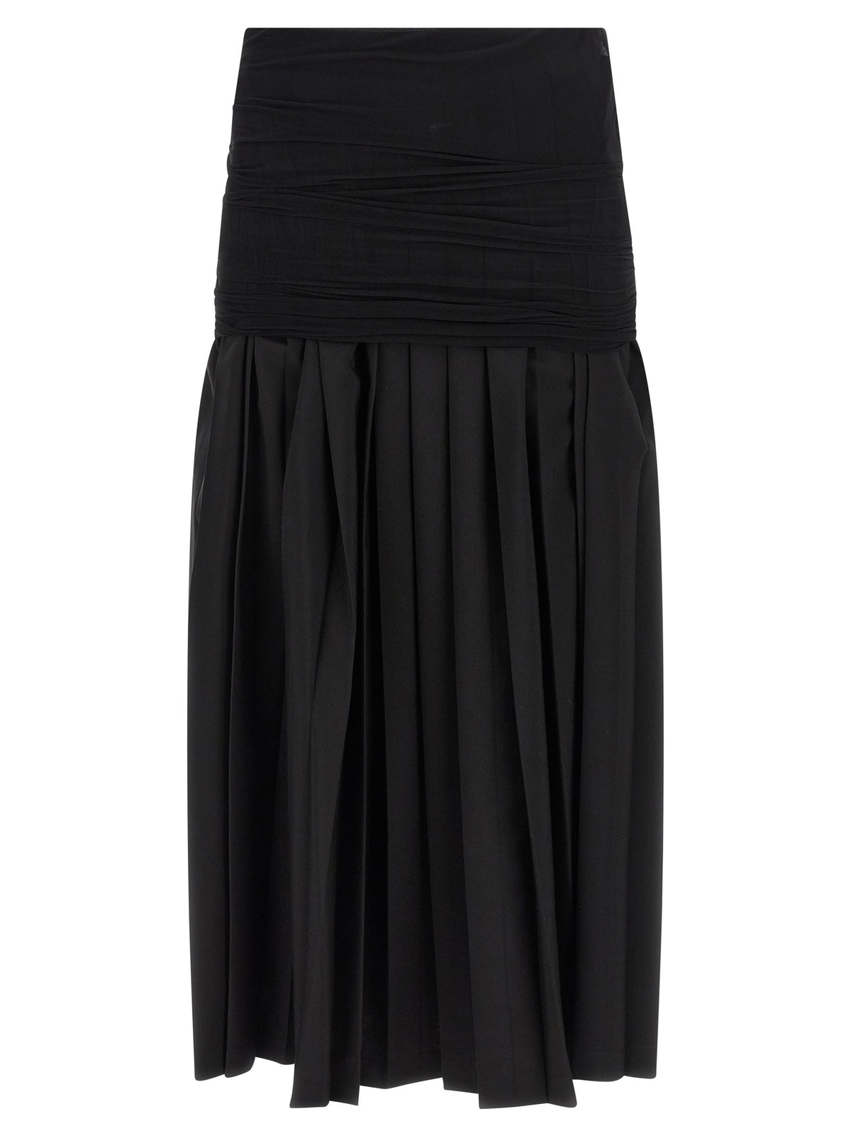 MM6 MAISON MARGIELA - Double layer skirt