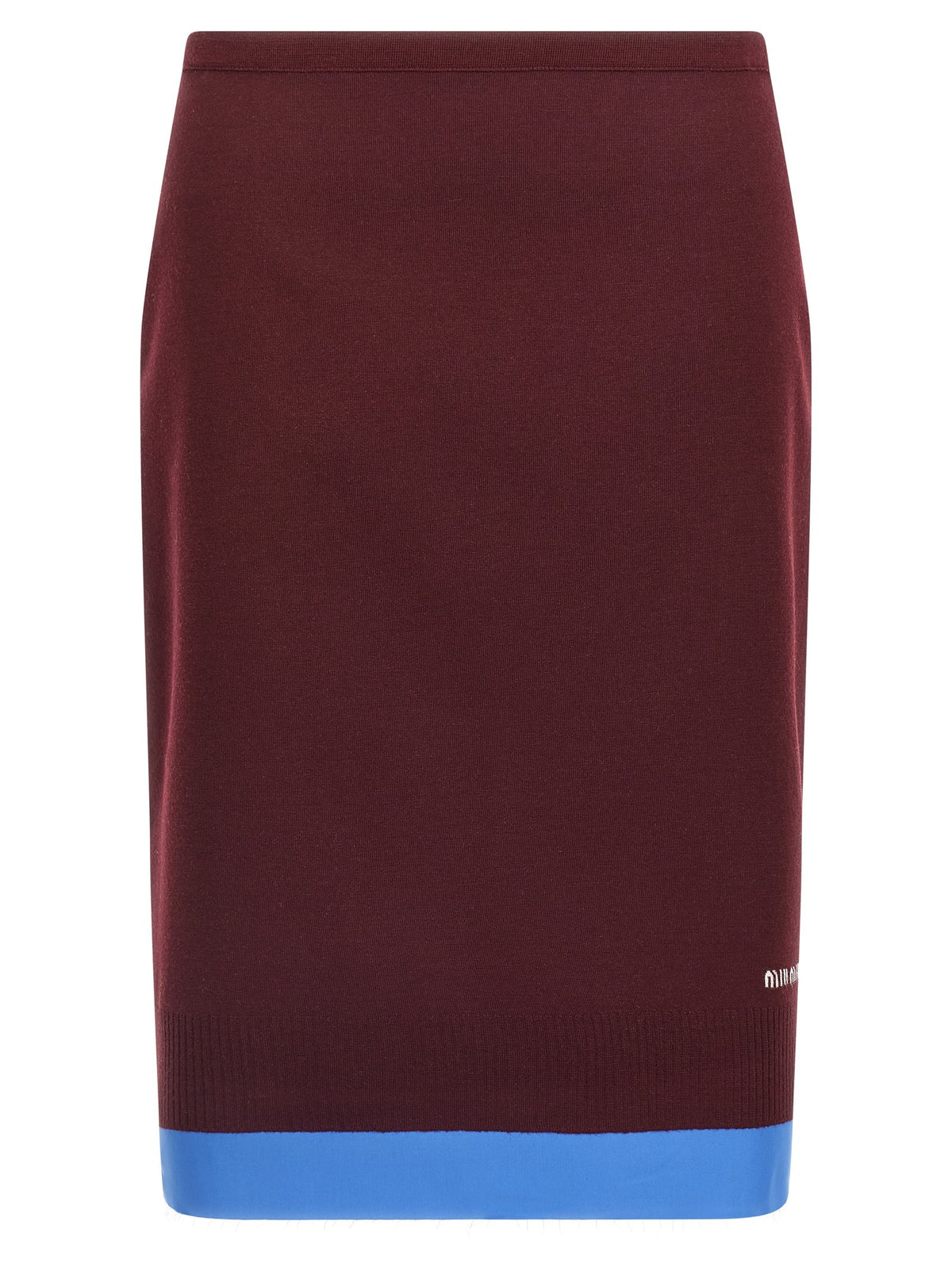 Miu Miu - Double layer skirt