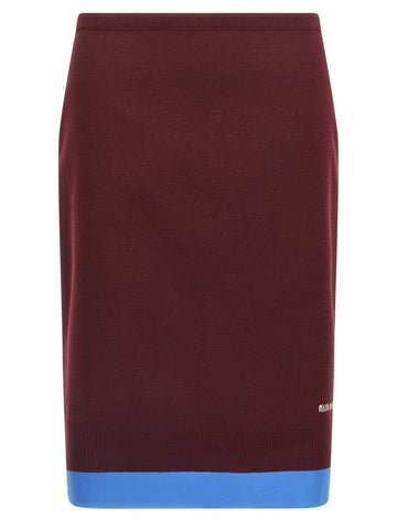 Miu Miu - Double layer skirt