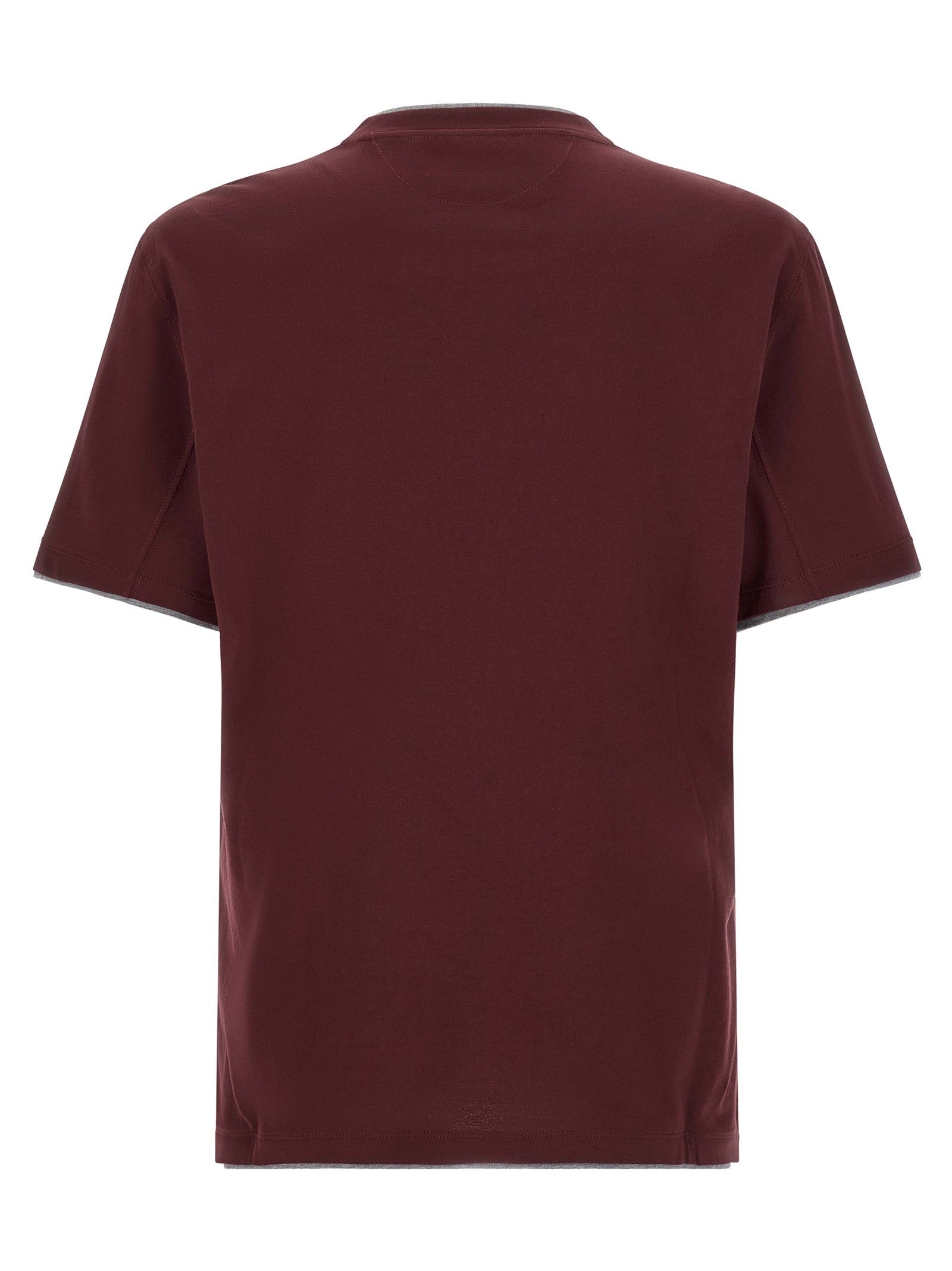 Brunello Cucinelli - Double layer t-shirt