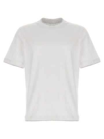 Brunello Cucinelli - Double layer t-shirt