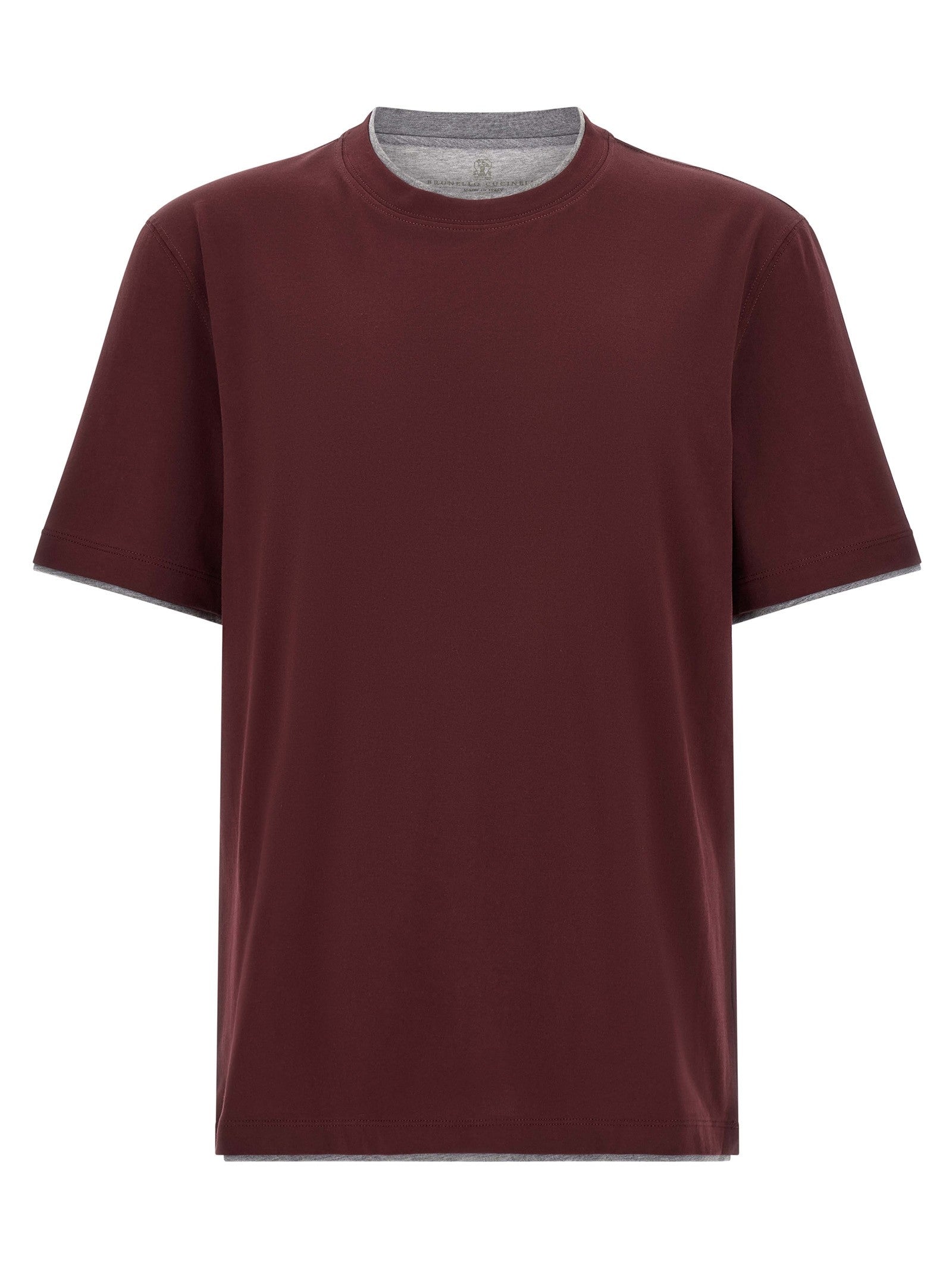 Brunello Cucinelli - Double layer t-shirt