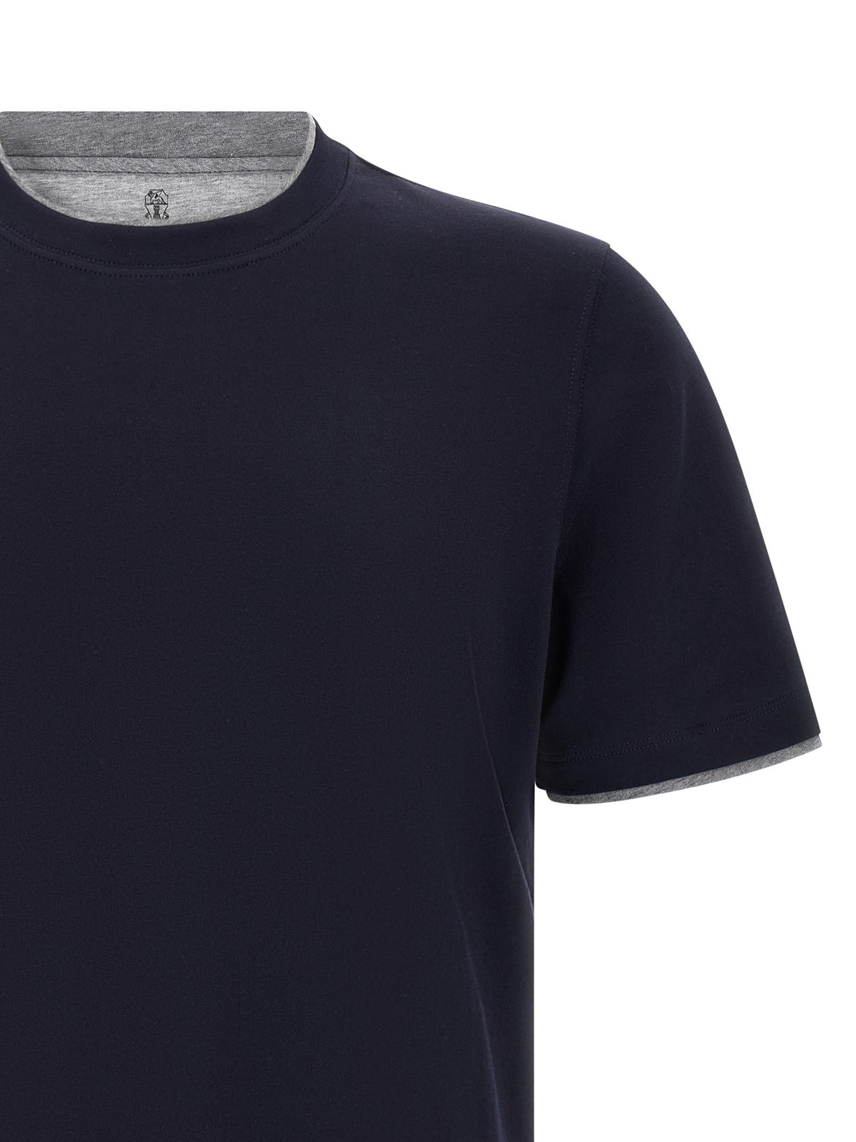 Brunello Cucinelli - Double layer t-shirt