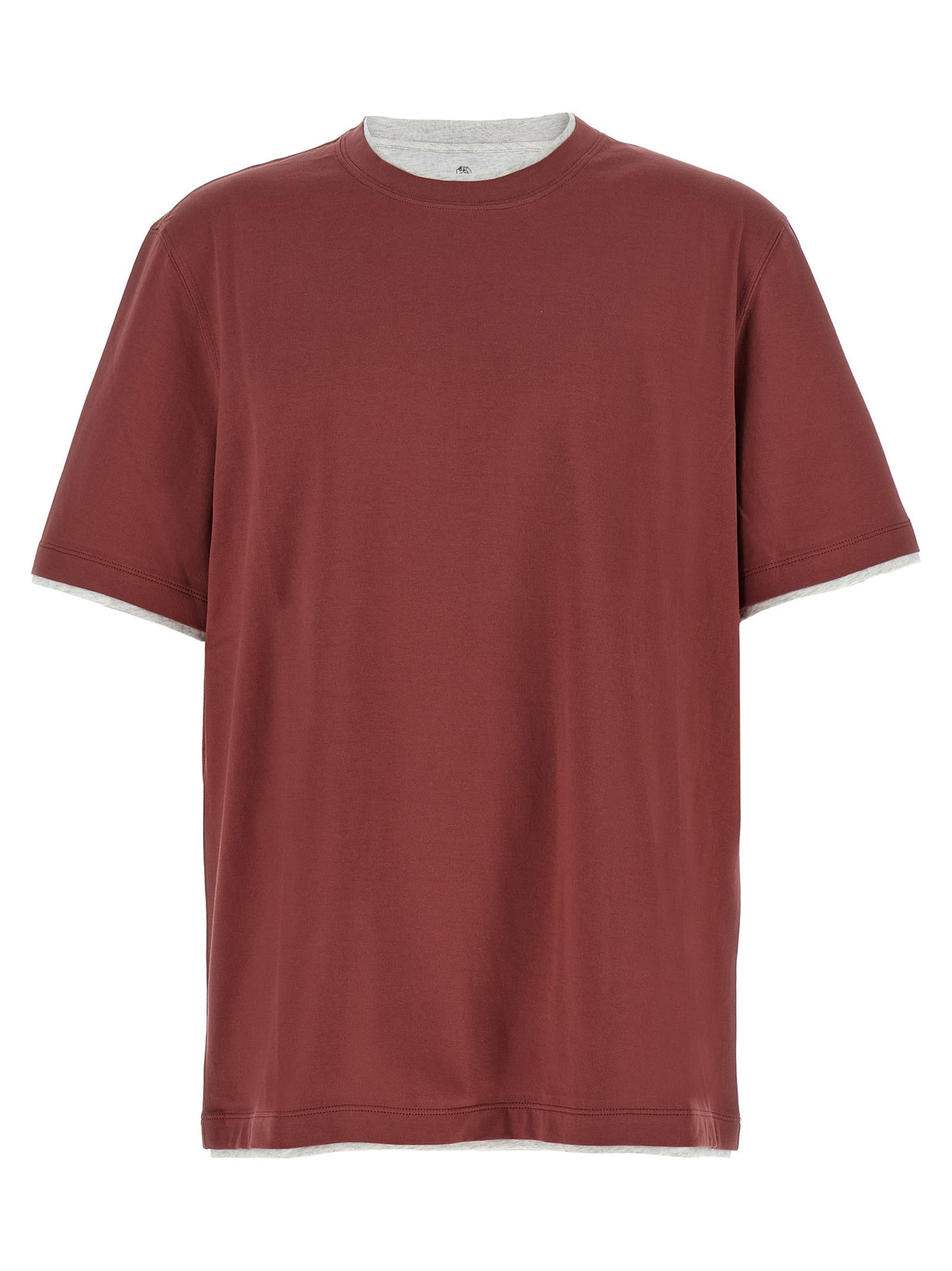 Brunello Cucinelli - Double layer t-shirt