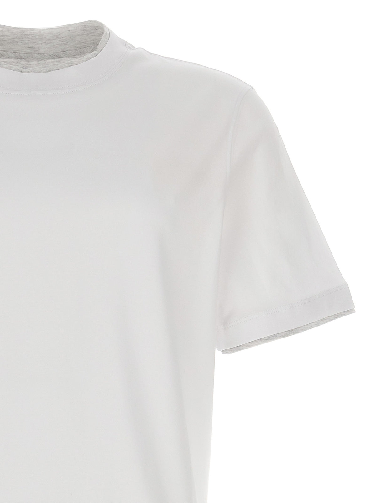 Brunello Cucinelli - Double layer t-shirt