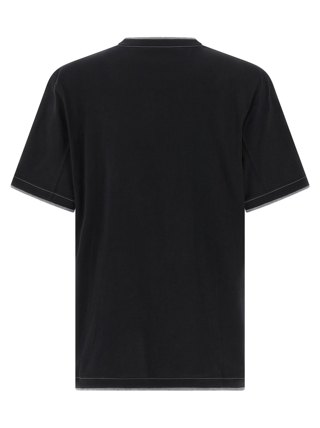 Brunello Cucinelli - Double layer t-shirt