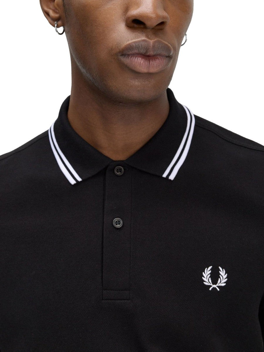 DOUBLE LINE POLO SHIRT
