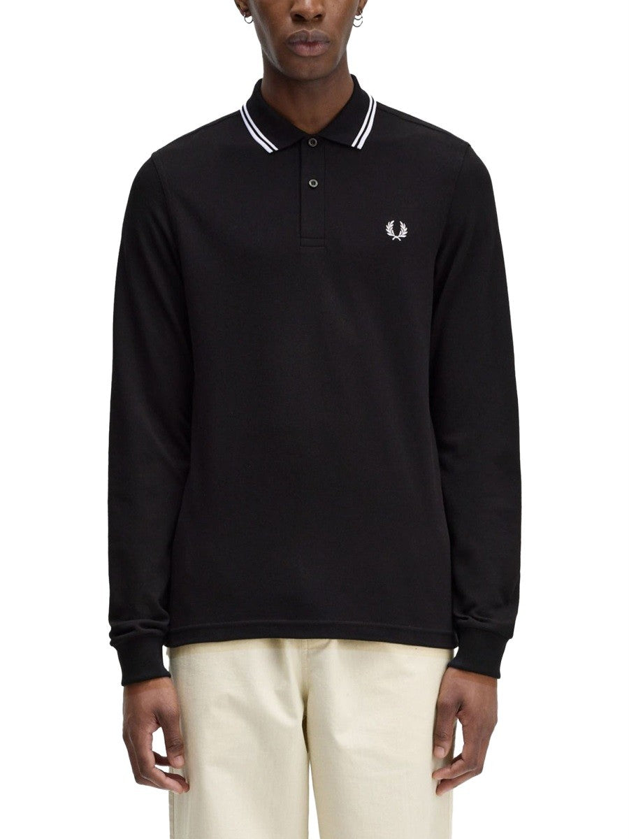 DOUBLE LINE POLO SHIRT