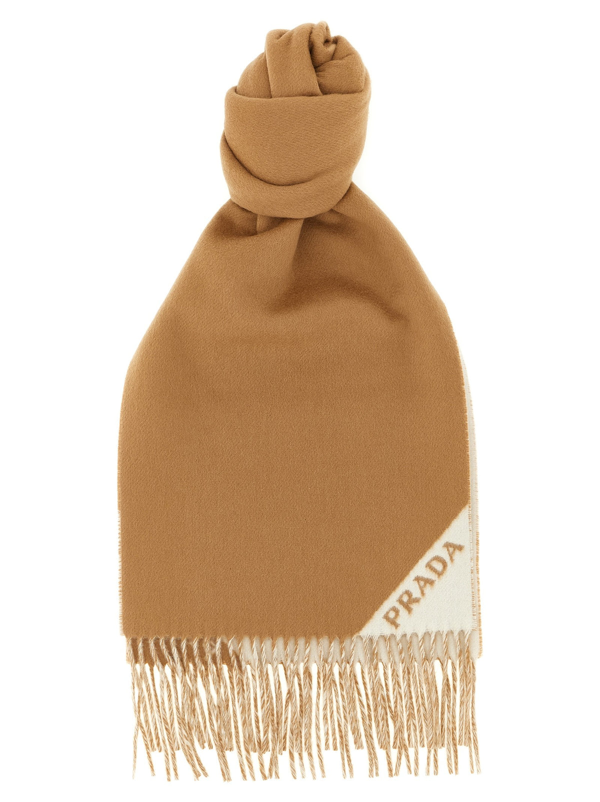 PRADA - Double-sided scarf MULTICOLOR U