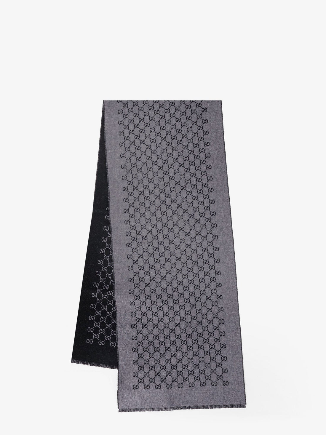 Gucci - Double wool jacquard scarf with GG motif double-wool-jacquard-scarf-with-gg-motif